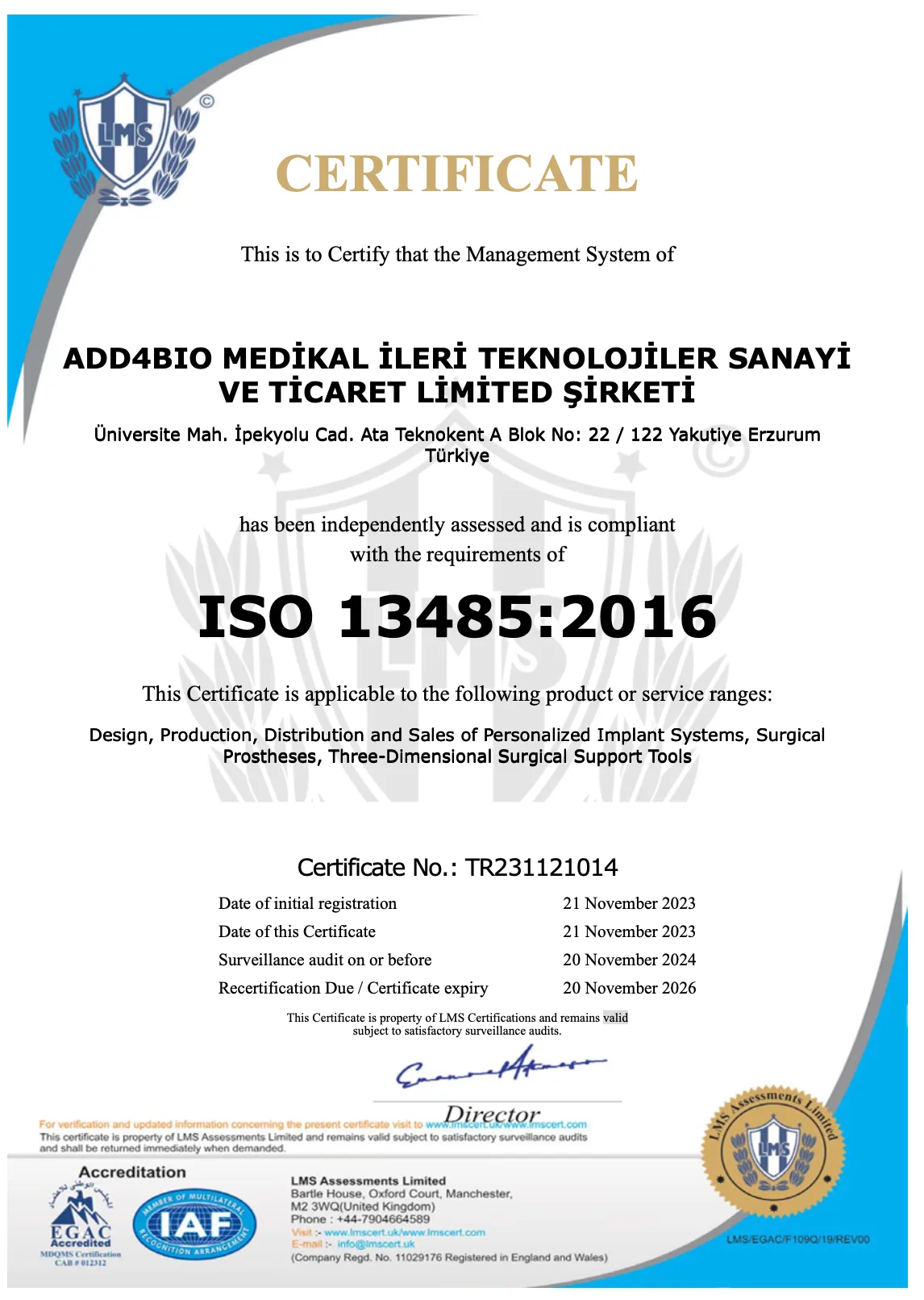 ISO 13485